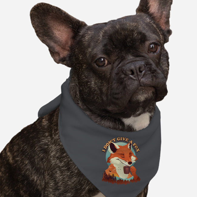 Don't Give A Fox-Dog-Bandana-Pet Collar-dandingeroz