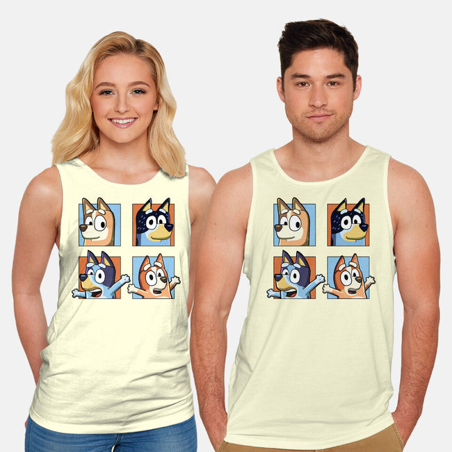 Family Portrait-Unisex-Basic-Tank-nickzzarto