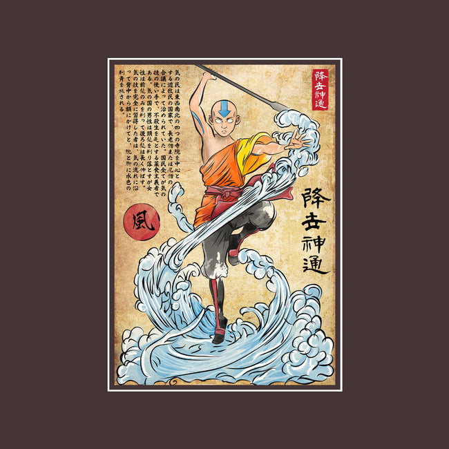 Air Nomad Master Woodblock-None-Matte-Poster-DrMonekers