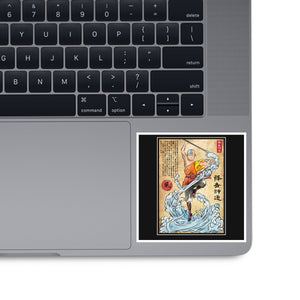 Air Nomad Master Woodblock