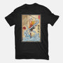 Air Nomad Master Woodblock-Womens-Fitted-Tee-DrMonekers