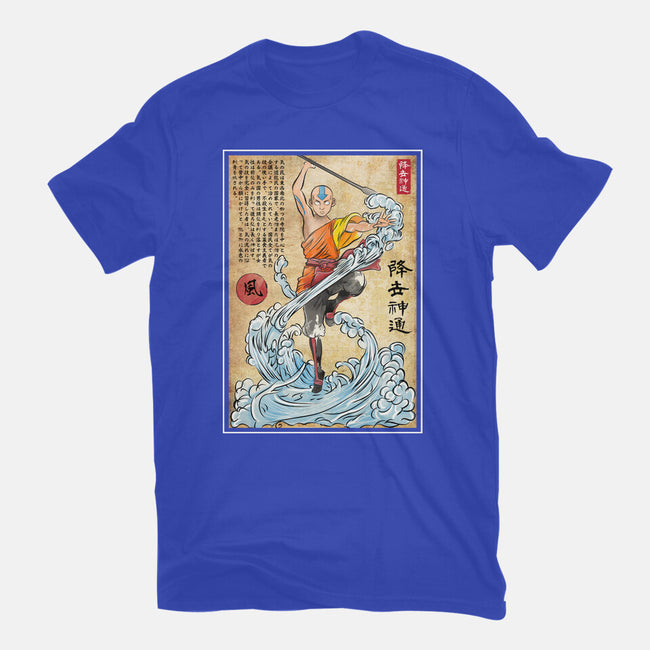 Air Nomad Master Woodblock-Youth-Basic-Tee-DrMonekers