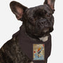 Air Nomad Master Woodblock-Dog-Bandana-Pet Collar-DrMonekers