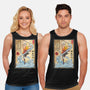 Air Nomad Master Woodblock-Unisex-Basic-Tank-DrMonekers