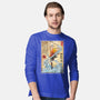 Air Nomad Master Woodblock-Mens-Long Sleeved-Tee-DrMonekers