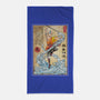 Air Nomad Master Woodblock-None-Beach-Towel-DrMonekers