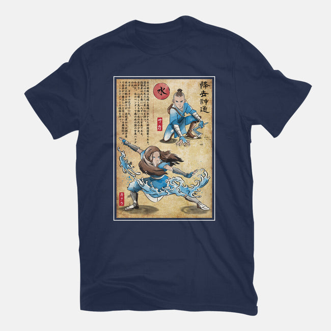 Water Tribe Master Woodblock-Youth-Basic-Tee-DrMonekers