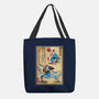 Water Tribe Master Woodblock-None-Basic Tote-Bag-DrMonekers