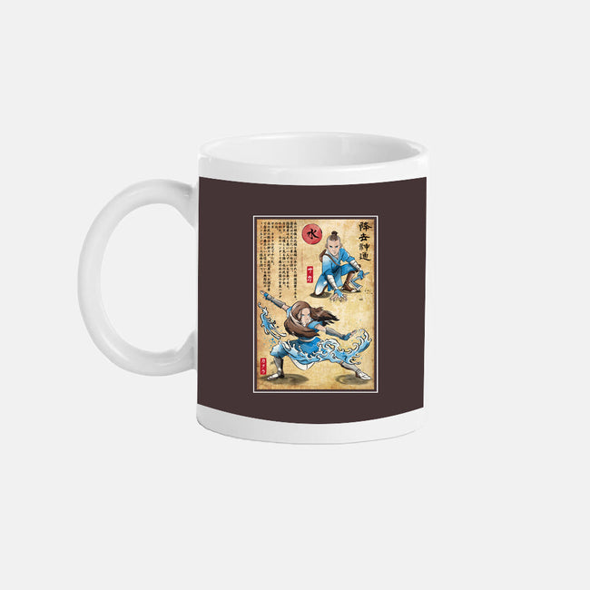 Water Tribe Master Woodblock-None-Mug-Drinkware-DrMonekers