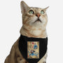 Water Tribe Master Woodblock-Cat-Adjustable-Pet Collar-DrMonekers