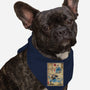 Water Tribe Master Woodblock-Dog-Bandana-Pet Collar-DrMonekers