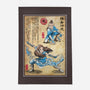 Water Tribe Master Woodblock-None-Indoor-Rug-DrMonekers