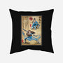 Water Tribe Master Woodblock-None-Removable Cover-Throw Pillow-DrMonekers