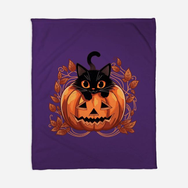 Pumpkin Paws-None-Fleece-Blanket-fanfreak1