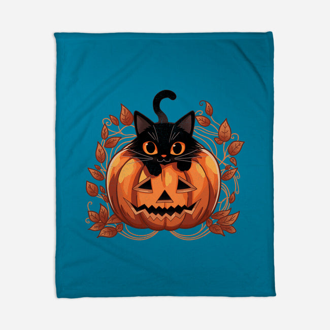 Pumpkin Paws-None-Fleece-Blanket-fanfreak1