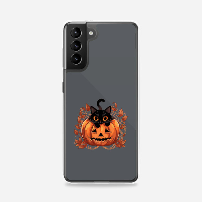 Pumpkin Paws-Samsung-Snap-Phone Case-fanfreak1