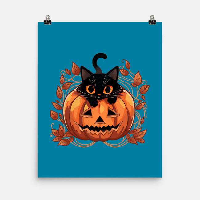 Pumpkin Paws-None-Matte-Poster-fanfreak1