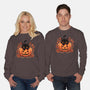 Pumpkin Paws-Unisex-Crew Neck-Sweatshirt-fanfreak1