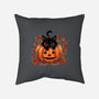 Pumpkin Paws-None-Removable Cover-Throw Pillow-fanfreak1