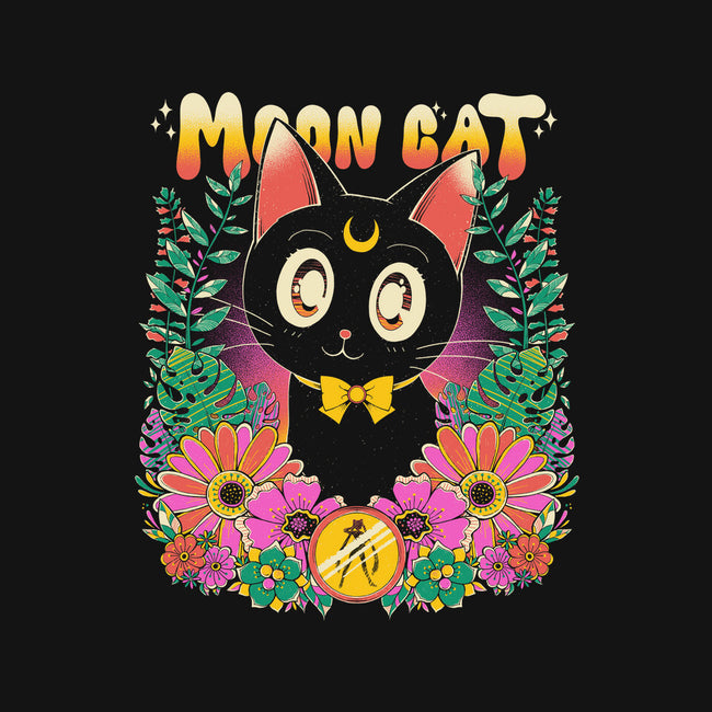 The Moon Kitten-Womens-Basic-Tee-GODZILLARGE