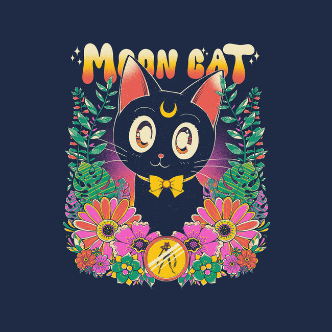 The Moon Kitten-None-Glossy-Sticker-GODZILLARGE