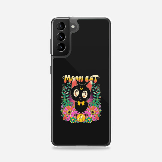 The Moon Kitten-Samsung-Snap-Phone Case-GODZILLARGE