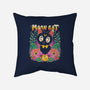 The Moon Kitten-None-Removable Cover-Throw Pillow-GODZILLARGE