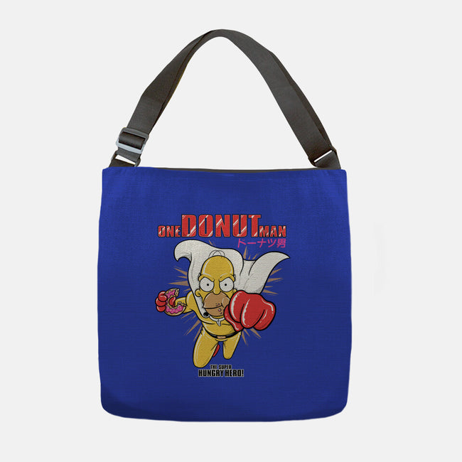 One Donut Man-None-Adjustable Tote-Bag-Umberto Vicente