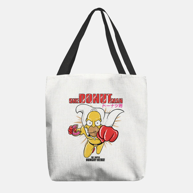 One Donut Man-None-Basic Tote-Bag-Umberto Vicente