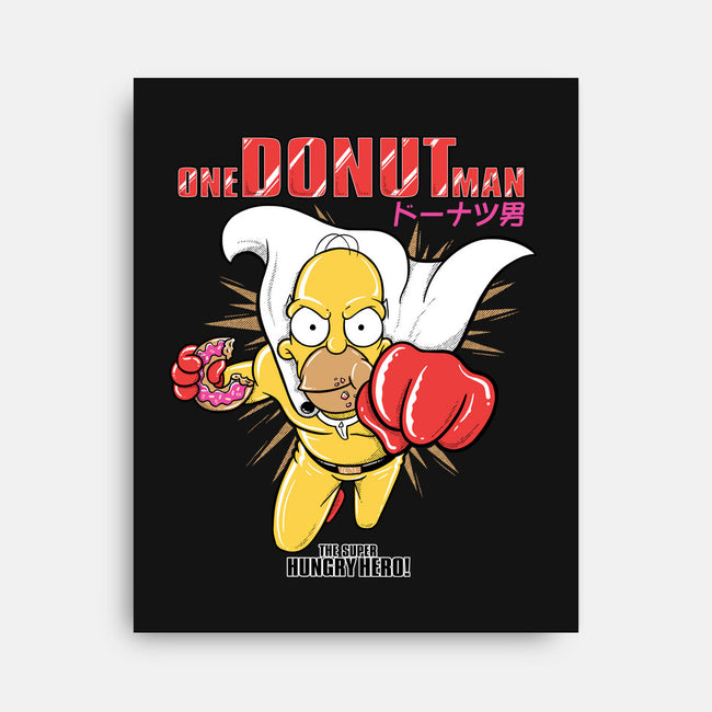 One Donut Man-None-Stretched-Canvas-Umberto Vicente