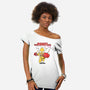 One Donut Man-Womens-Off Shoulder-Tee-Umberto Vicente