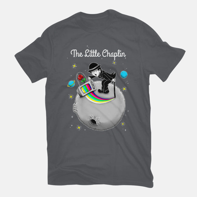 The Little Chaplin-Womens-Fitted-Tee-Umberto Vicente