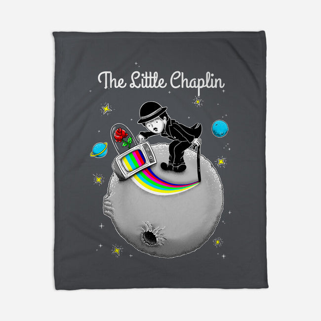 The Little Chaplin-None-Fleece-Blanket-Umberto Vicente