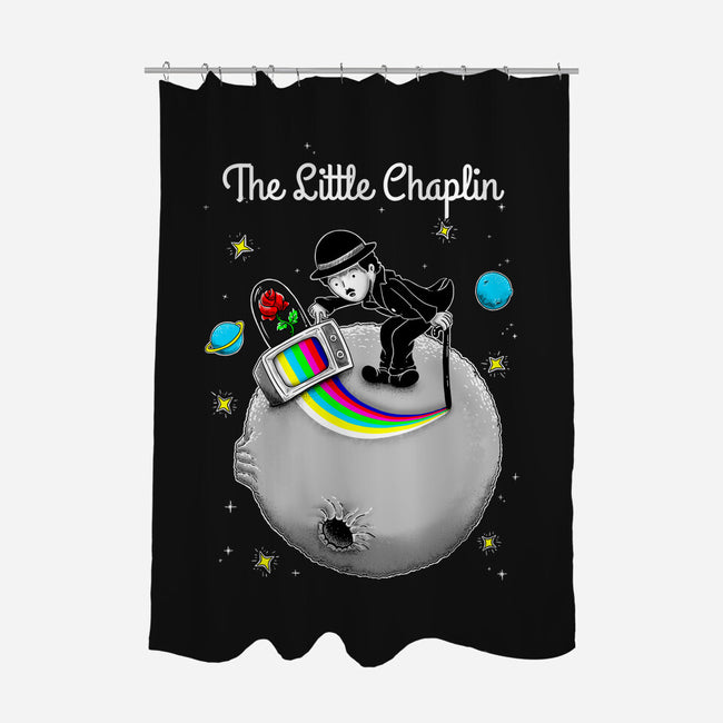 The Little Chaplin-None-Polyester-Shower Curtain-Umberto Vicente