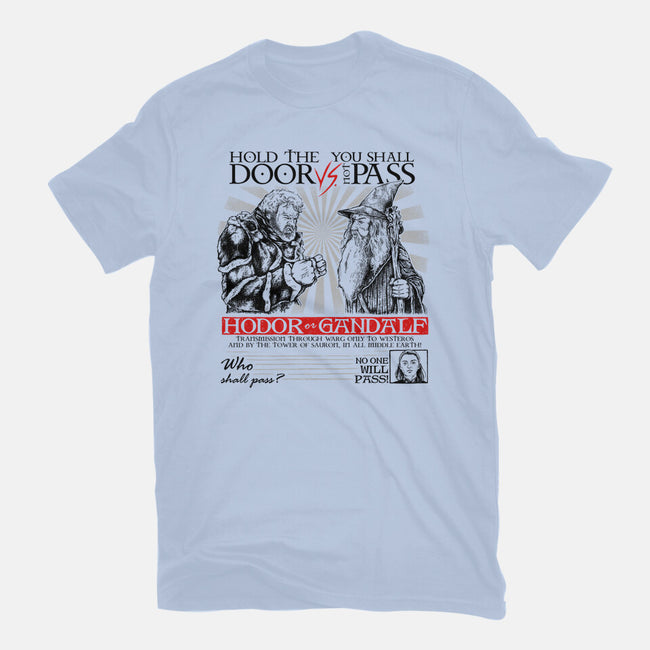 No One Will Pass-Mens-Premium-Tee-Umberto Vicente