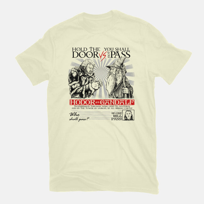 No One Will Pass-Mens-Premium-Tee-Umberto Vicente