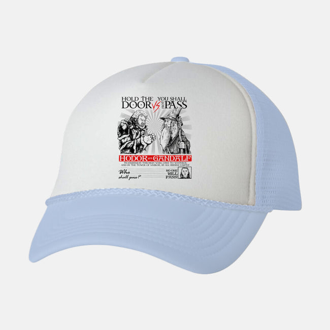 No One Will Pass-Unisex-Trucker-Hat-Umberto Vicente