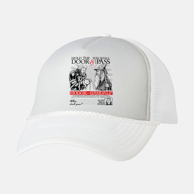 No One Will Pass-Unisex-Trucker-Hat-Umberto Vicente