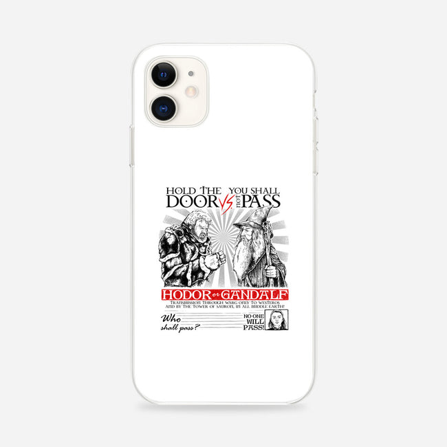 No One Will Pass-iPhone-Snap-Phone Case-Umberto Vicente