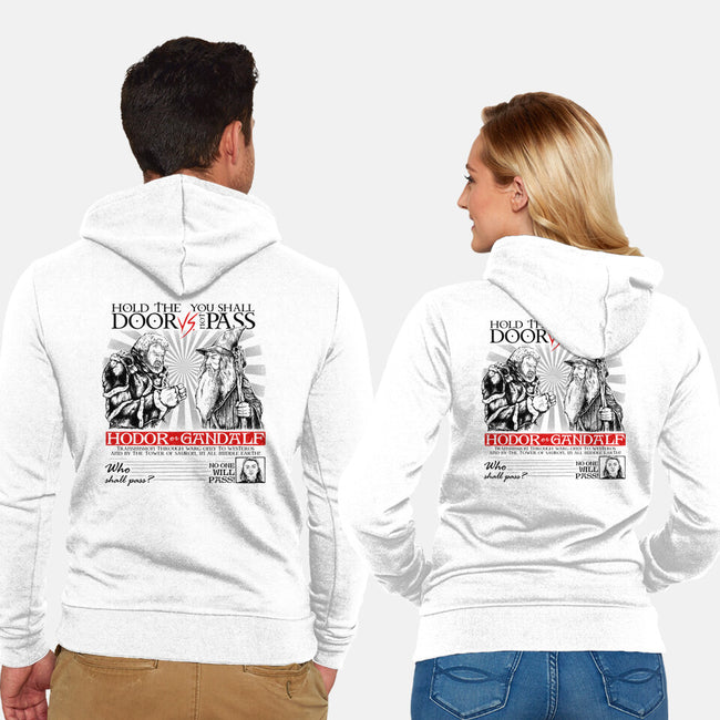 No One Will Pass-Unisex-Zip-Up-Sweatshirt-Umberto Vicente