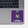 I Am An Astronaut-None-Glossy-Sticker-zascanauta