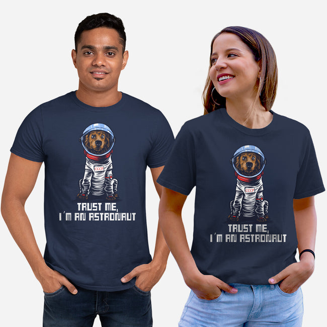 I Am An Astronaut-Unisex-Basic-Tee-zascanauta