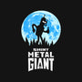 Shiny Metal Giant-None-Removable Cover-Throw Pillow-Vitaliy Klimenko