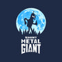 Shiny Metal Giant-Unisex-Crew Neck-Sweatshirt-Vitaliy Klimenko