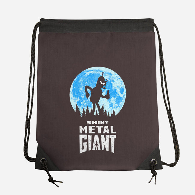 Shiny Metal Giant-None-Drawstring-Bag-Vitaliy Klimenko