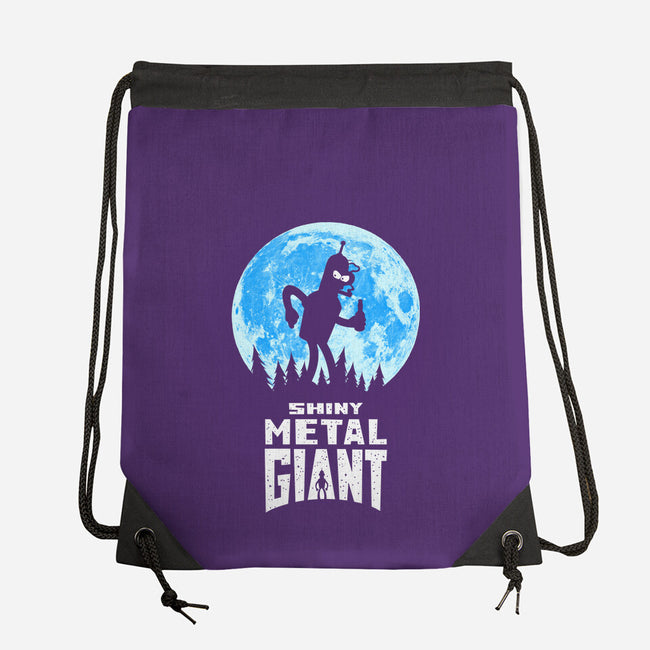 Shiny Metal Giant-None-Drawstring-Bag-Vitaliy Klimenko