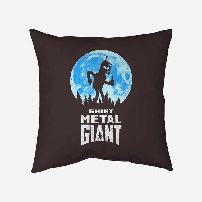 Shiny Metal Giant-None-Non-Removable Cover w Insert-Throw Pillow-Vitaliy Klimenko