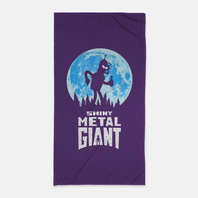 Shiny Metal Giant-None-Beach-Towel-Vitaliy Klimenko