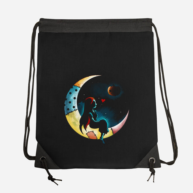 Love Halloween Moon-None-Drawstring-Bag-Vallina84