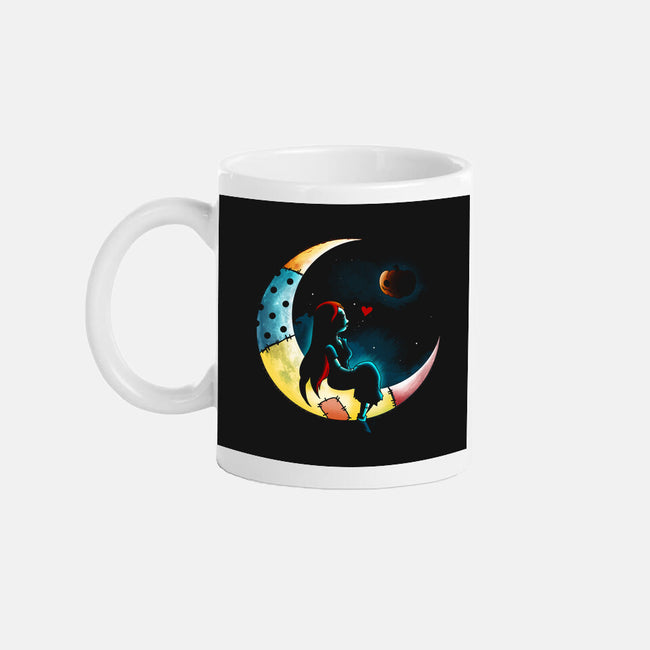 Love Halloween Moon-None-Mug-Drinkware-Vallina84